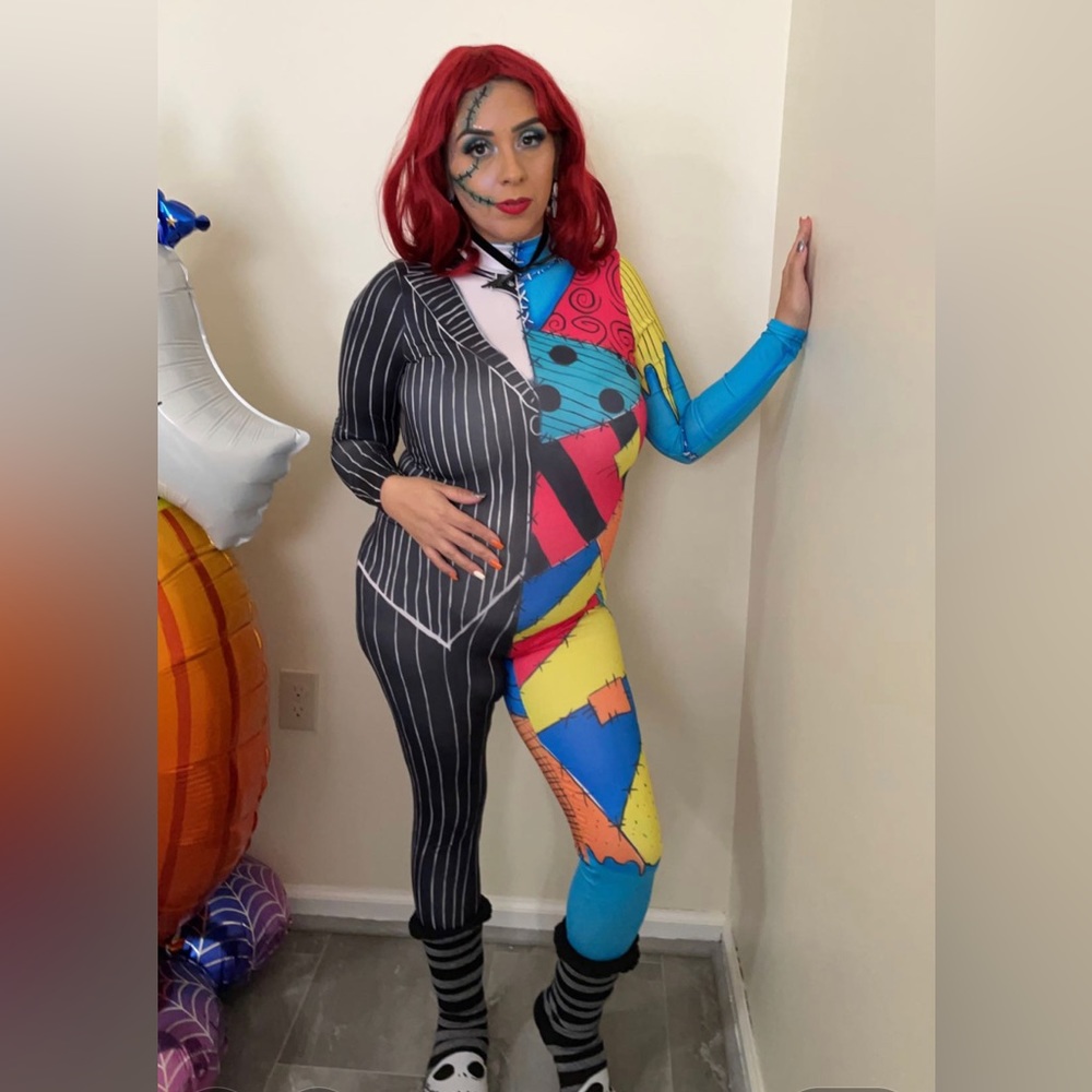 Halloween 🎃 Night before Christmas onesie with cape !!